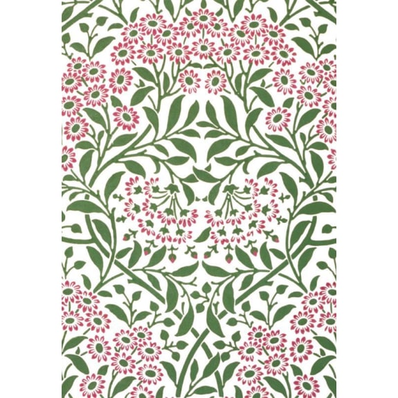 V&A Morris & Co Arts and Crafts 20 Mini Notecard Cube - Bee's Emporium