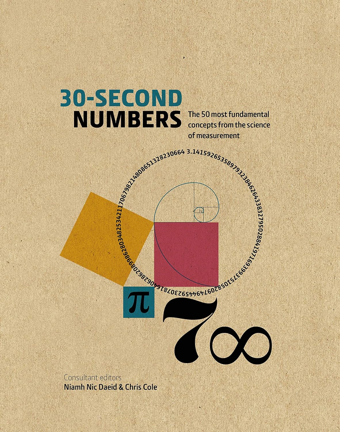 30-Second Numbers: The 50 key topics for understanding numbers and how we use them (Hardcover) - Bee's Emporium