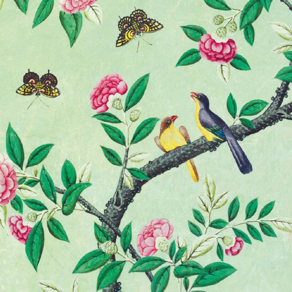 V&A Chinese Wallpaper 8 Mini Notecards Wallet