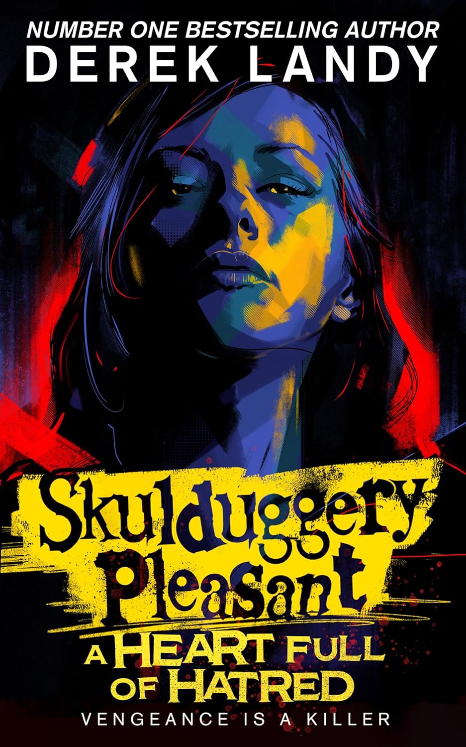 A Heart Full of Hatred (Book 17 of 18 Skulduggery Pleasant) by Derek Landy (Hardcover)