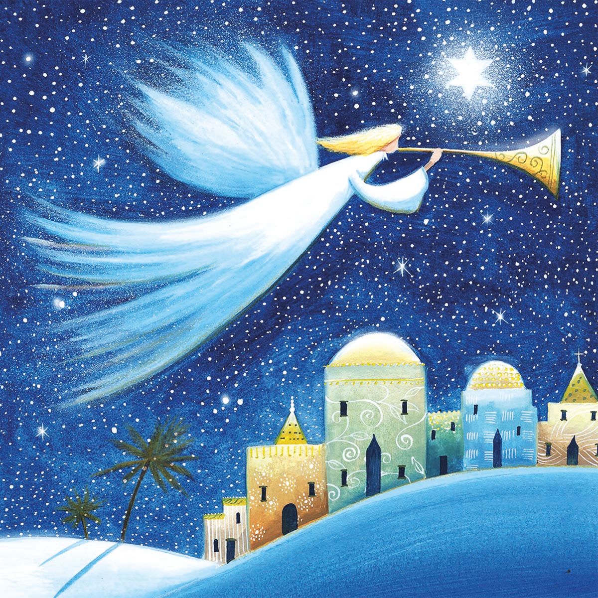 Angel Flight by Tim Mason Pack of 8 Charity Christmas Cards