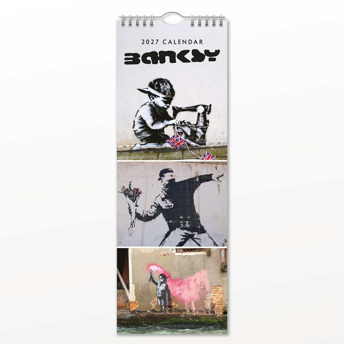 Banksy 2027 Slim Wall Calendar