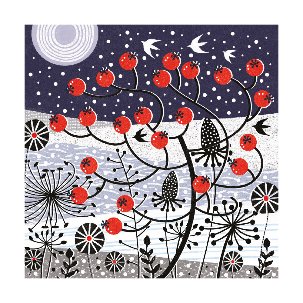 Frosty Morning by Jo Parry Pack of 8 Christmas Cards - Bee's Emporium