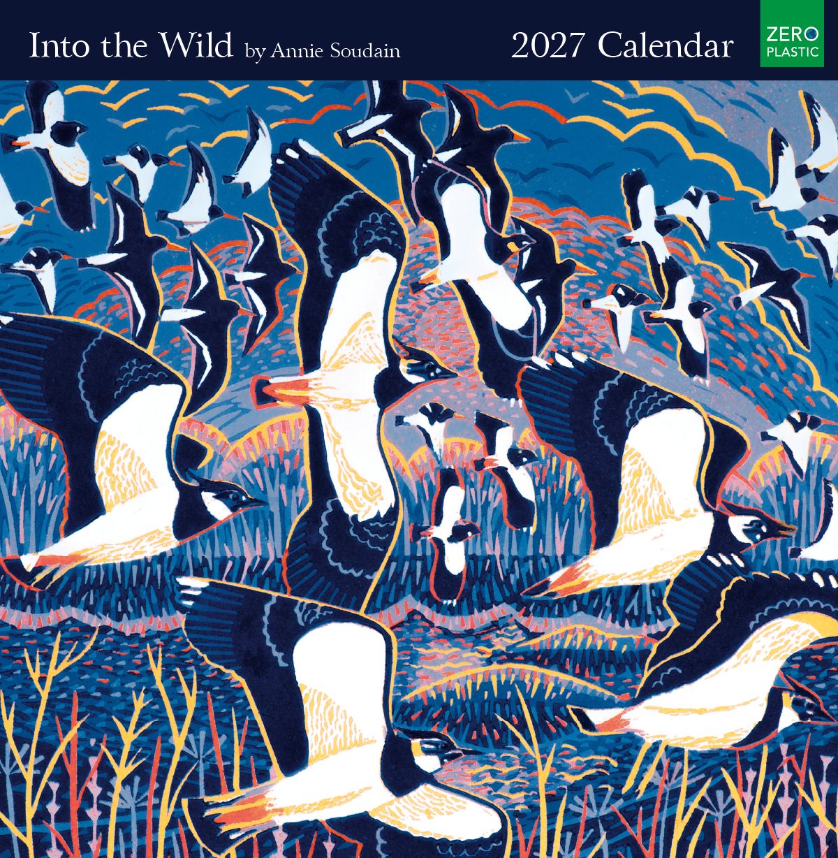 Into the Wild by Annie Soudain 2027 Square Wall Calendar