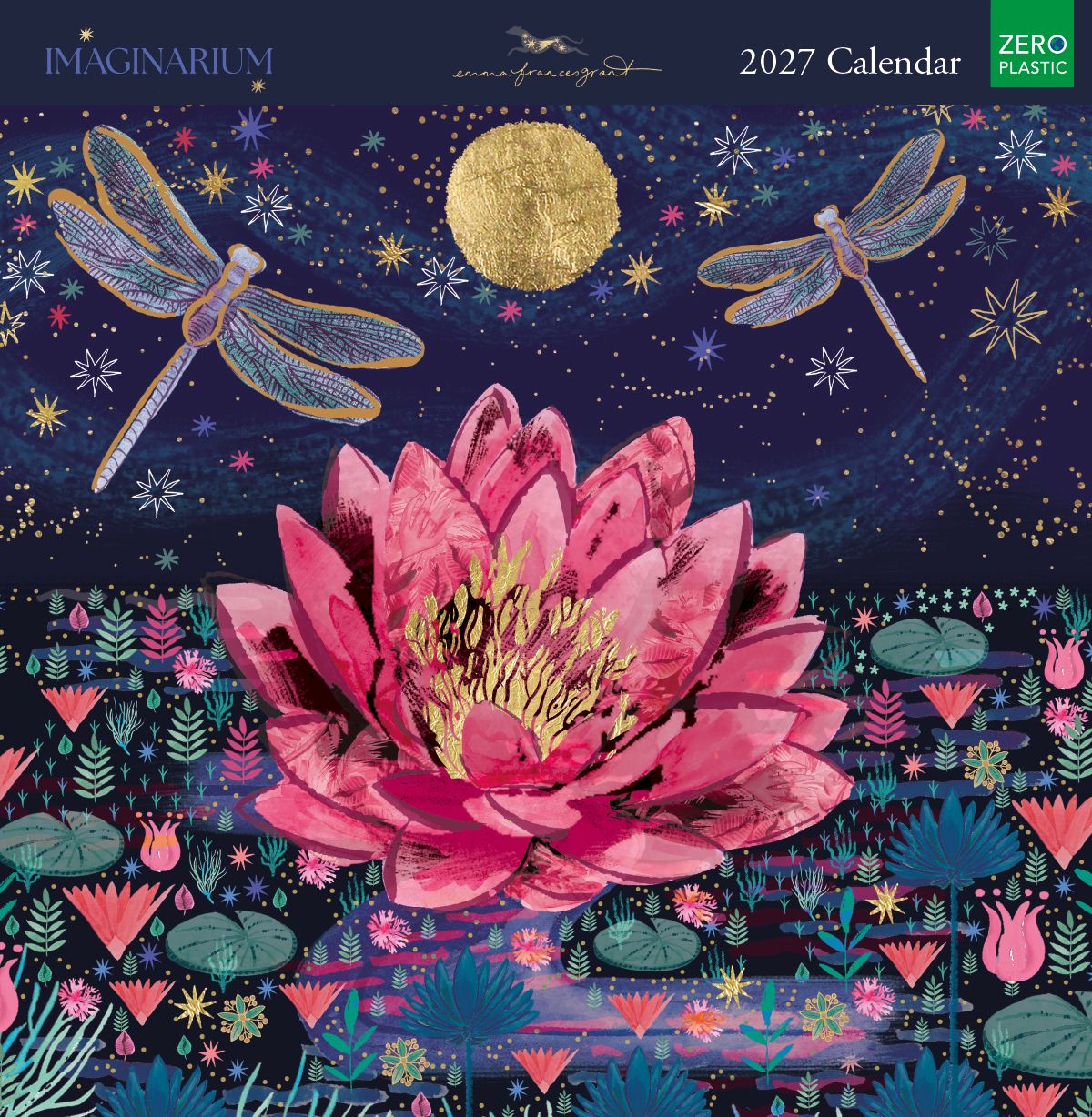 Imaginarium by Emma Frances Grant 2027 Square Wall Calendar
