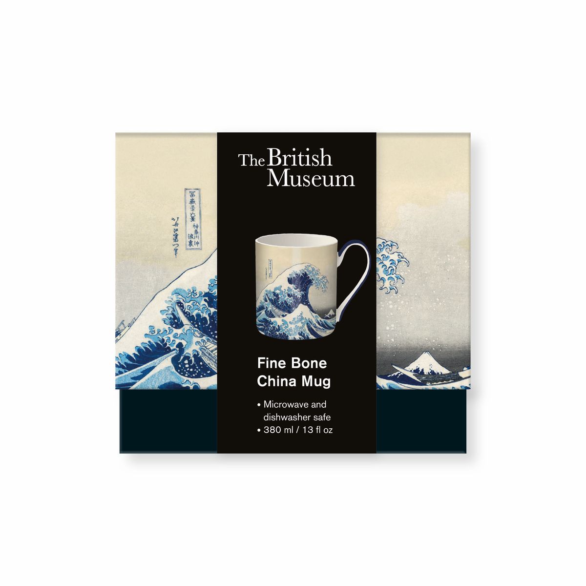 The British Museum The Great Wave Fine Bone China Mug - Bee's Emporium