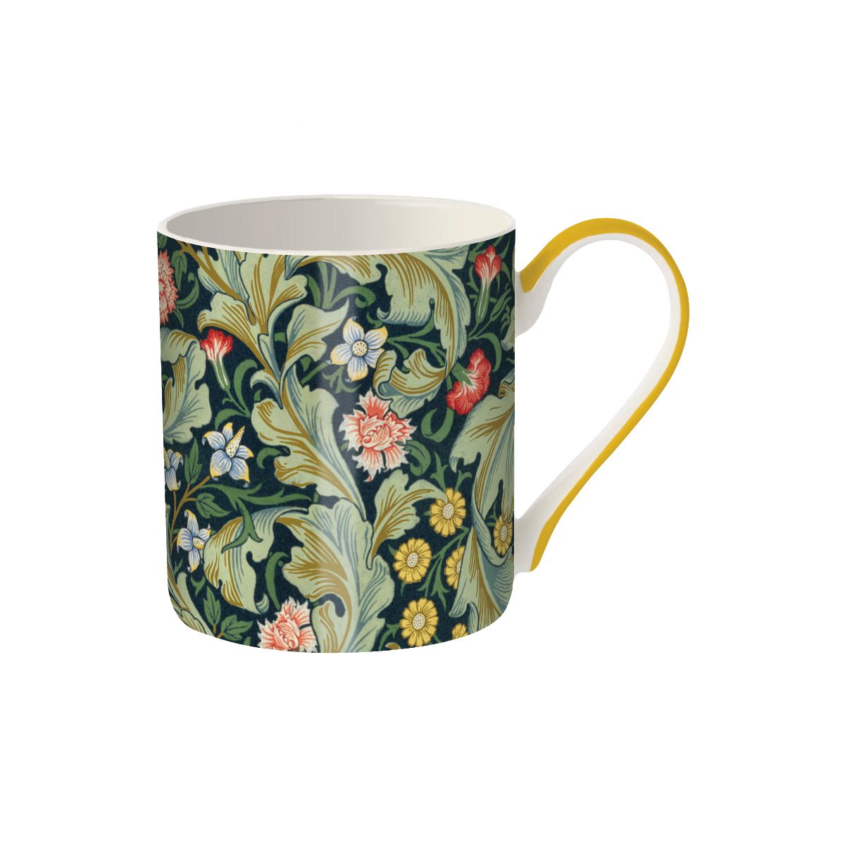 V&A Leicester Wallpaper Fine Bone China Mug - Bee's Emporium
