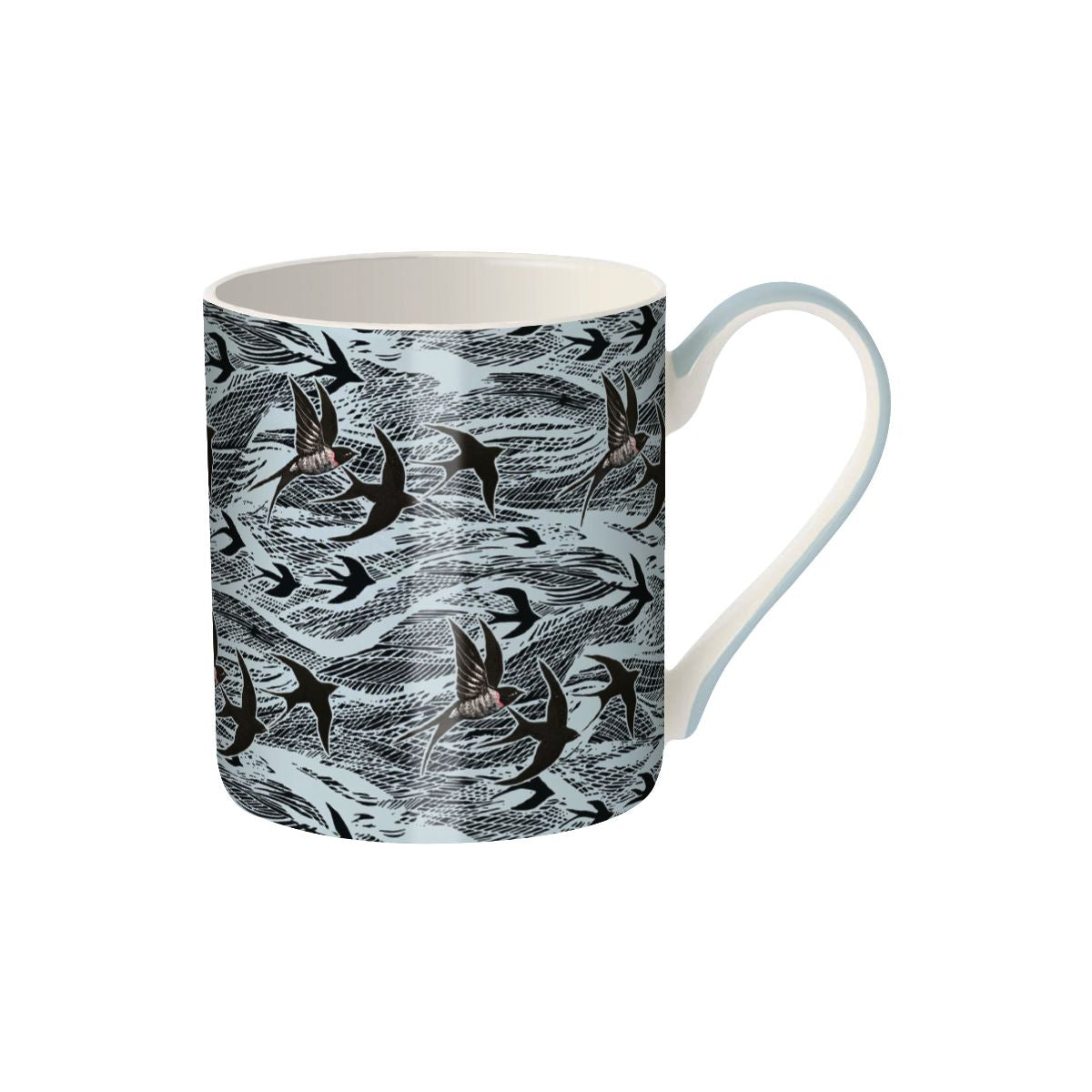 Angela Harding Swallow and Sea Fine Bone China Mug - Bee's Emporium