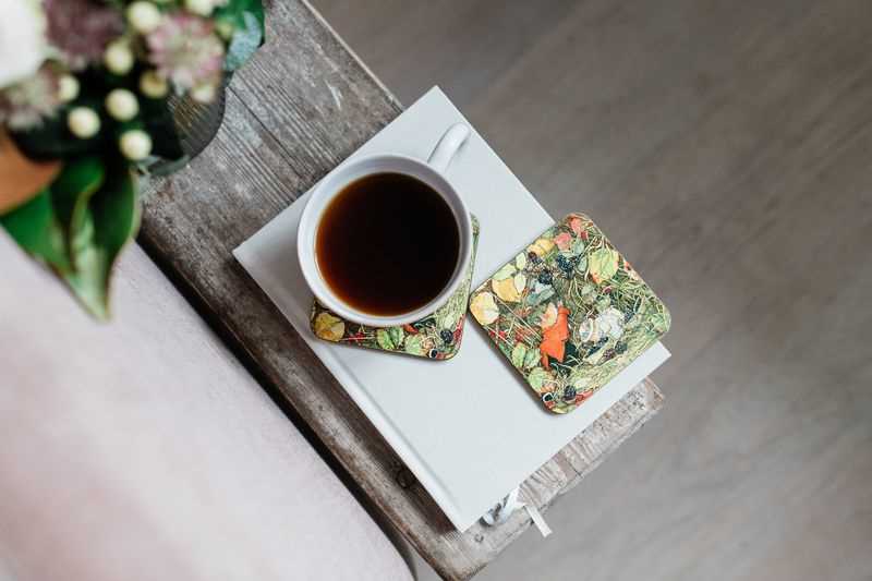 Brambly Hedge Blackberry Picking Set of 4 Cork Backed Coasters