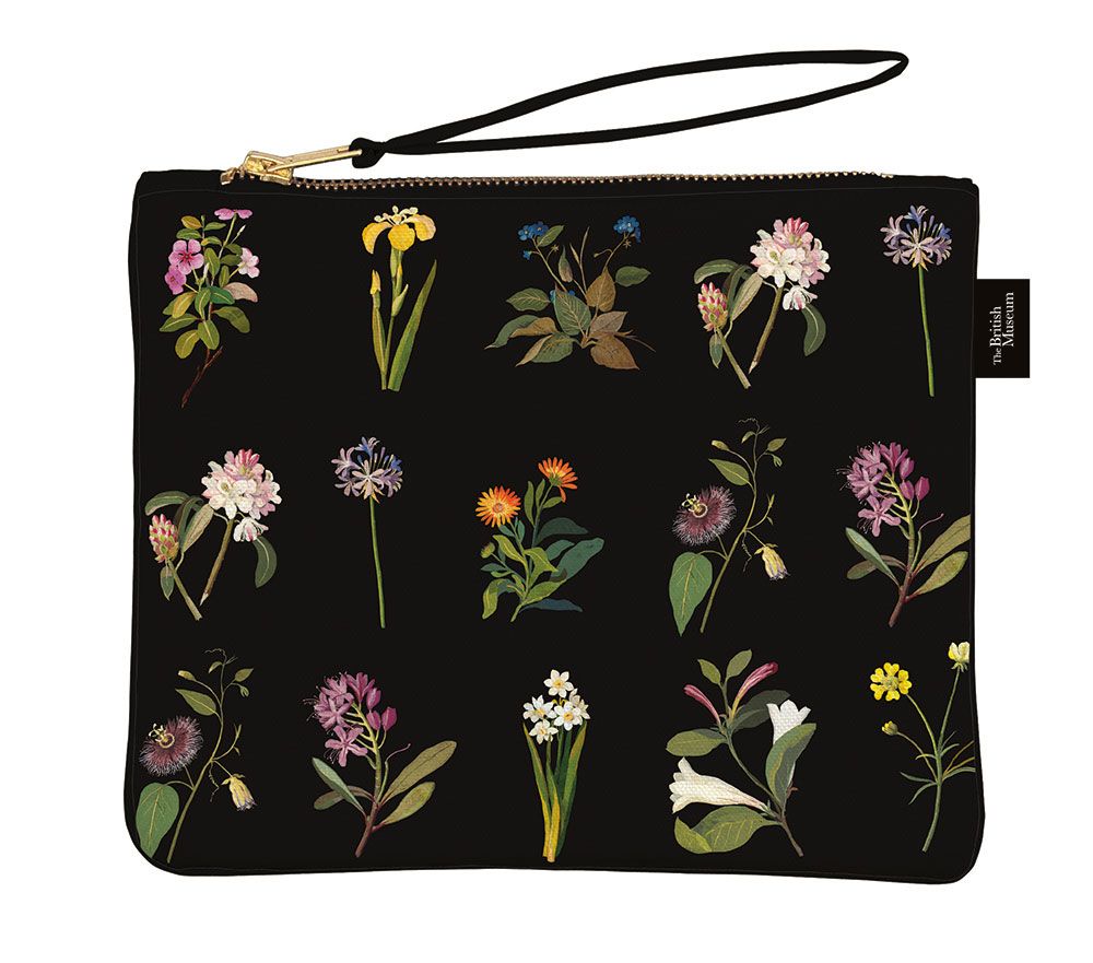 The British Museum Mary Delany Flowers Pouch Bag