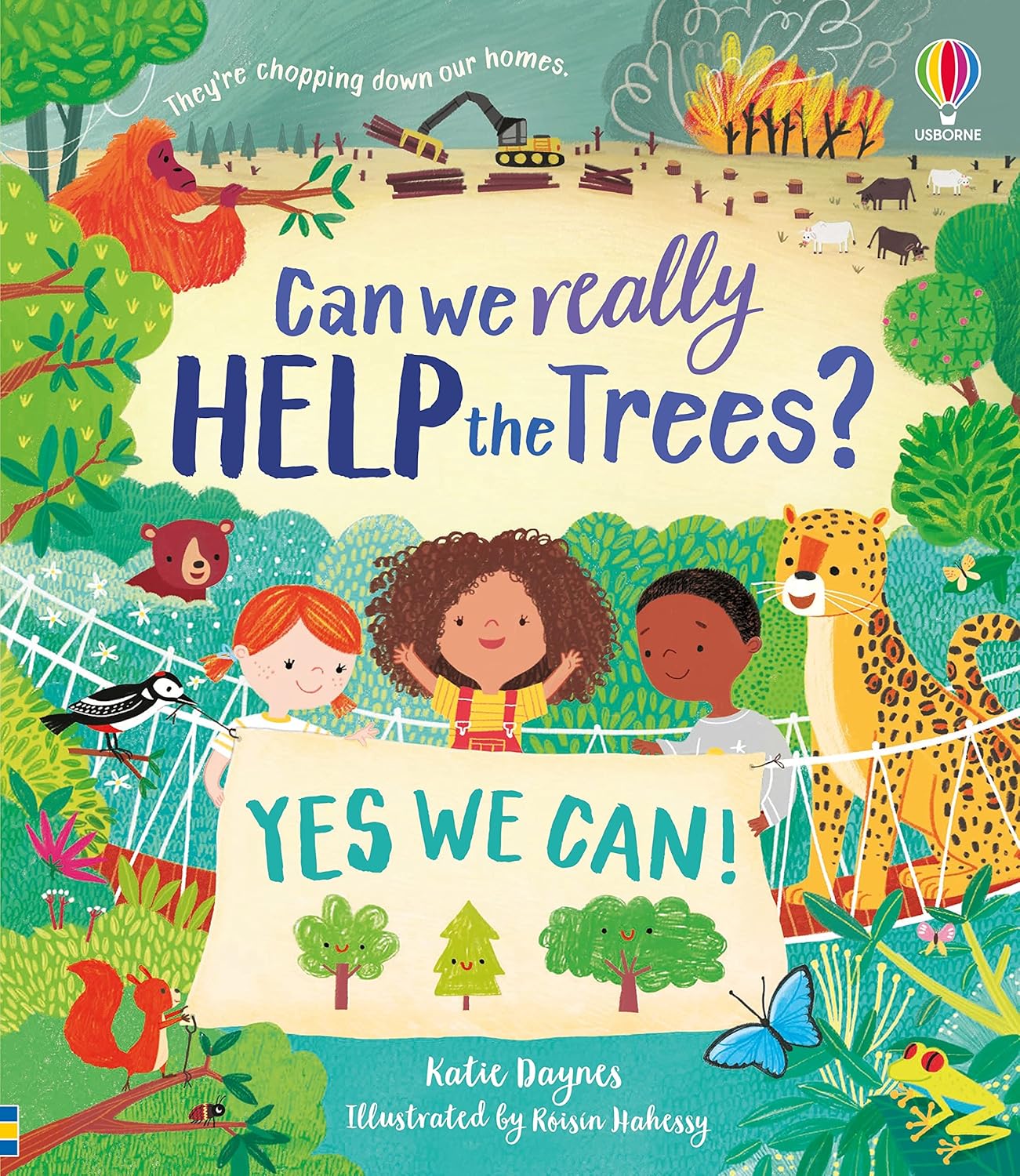 Can we really help the trees? (Hardcover) - Bee's Emporium