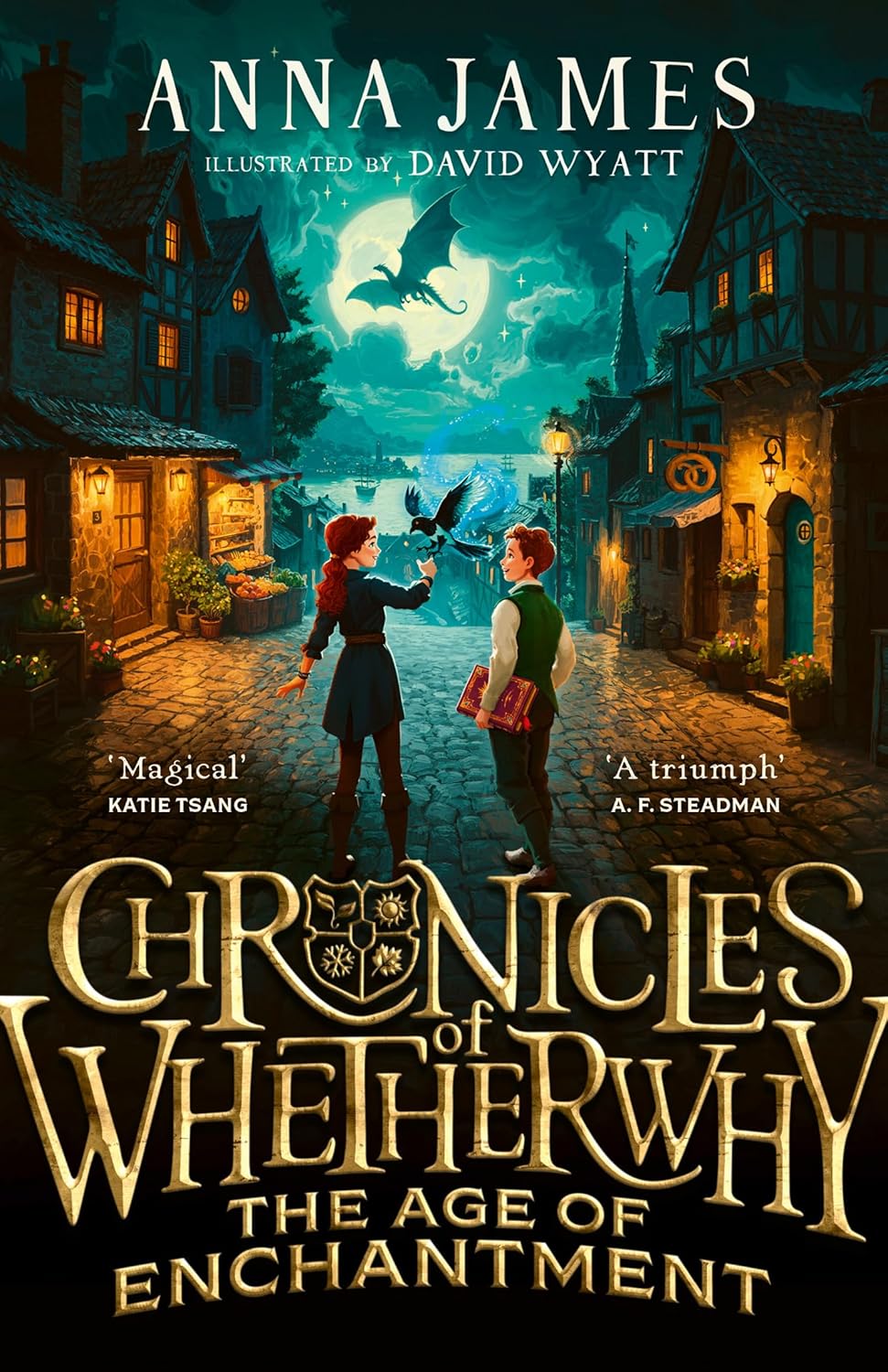 Chronicles of Whetherwhy: The Age of Enchantment by Anna James (Hardcover) - Bee's Emporium