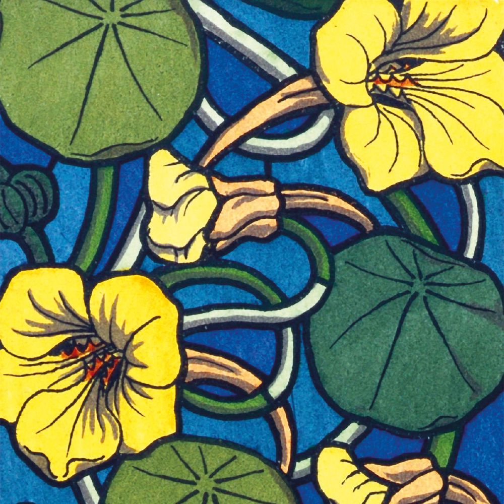 V&A Verneuil Florals 8 Square Notecards Wallet - Bee's Emporium