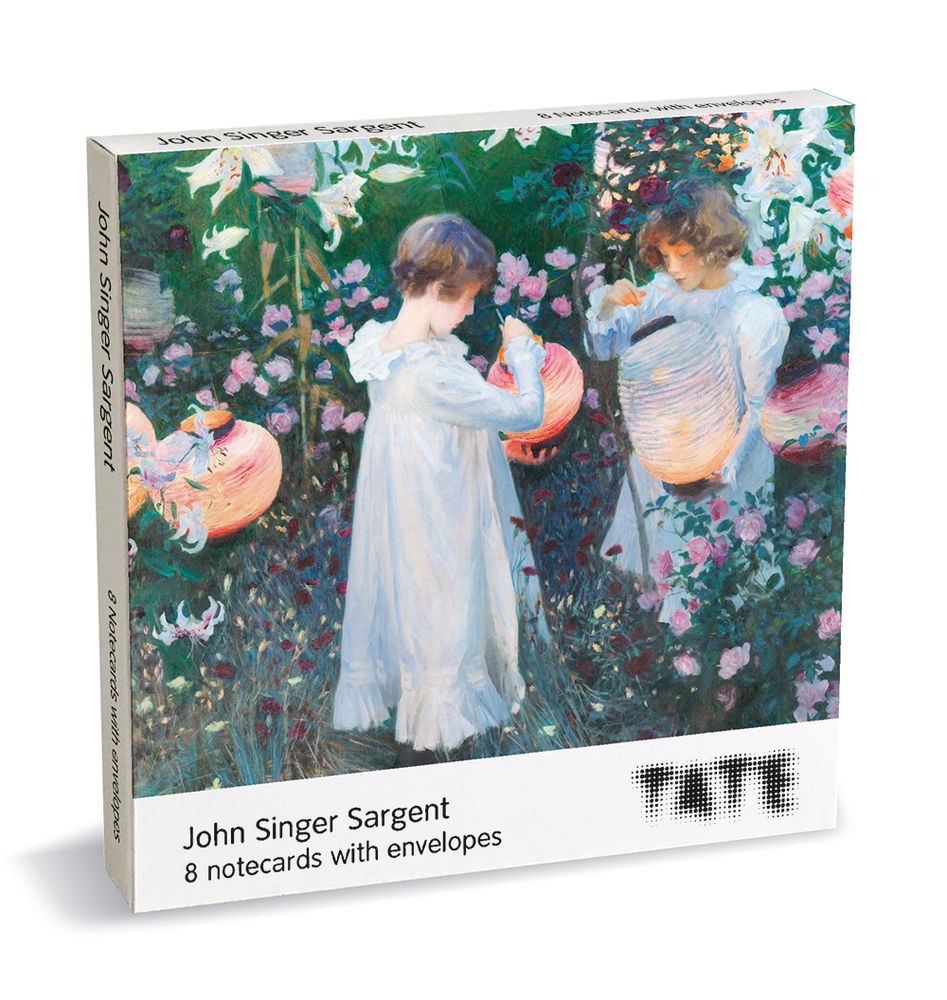 Tate John Singer Sargent 8 Square Notecards Wallet - Bee's Emporium
