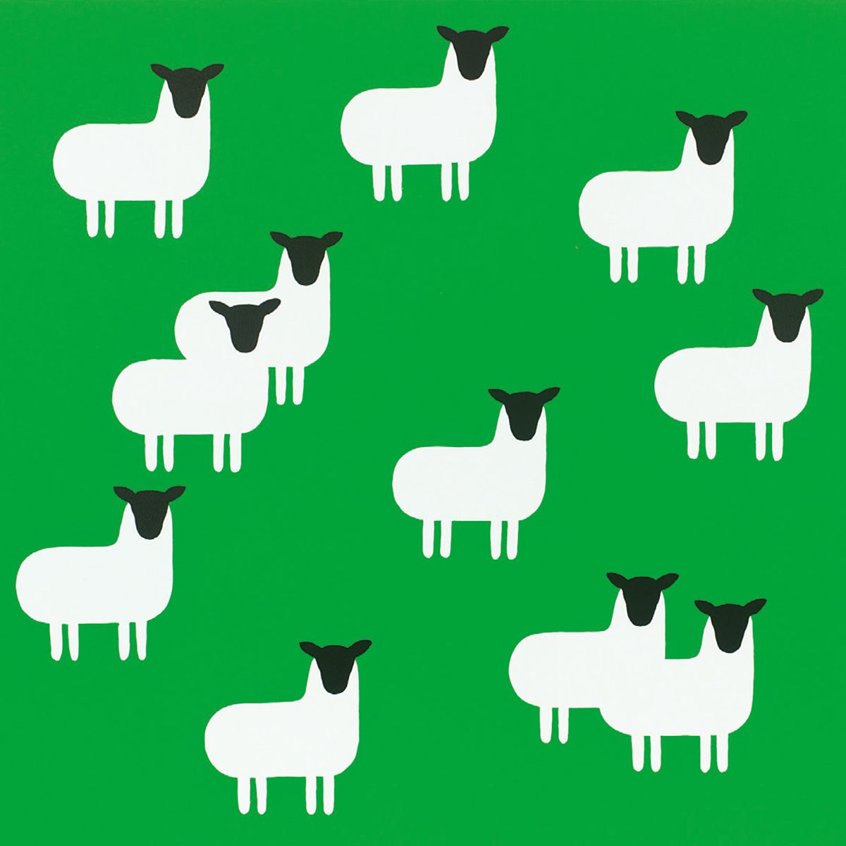 Tate Nicholas Monro Sheep 8 Mini Notecards Wallet - Bee's Emporium