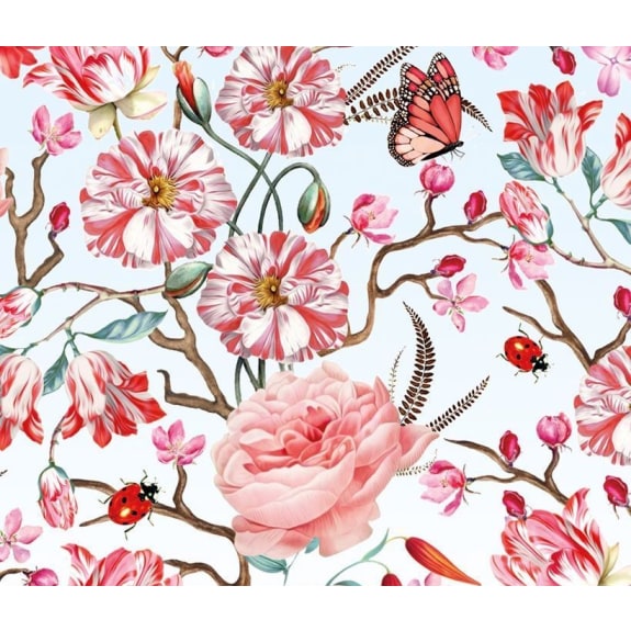 Mary Katrantzou Floral Fiesta Box of 20 Notecards with Envelopes - Bee's Emporium