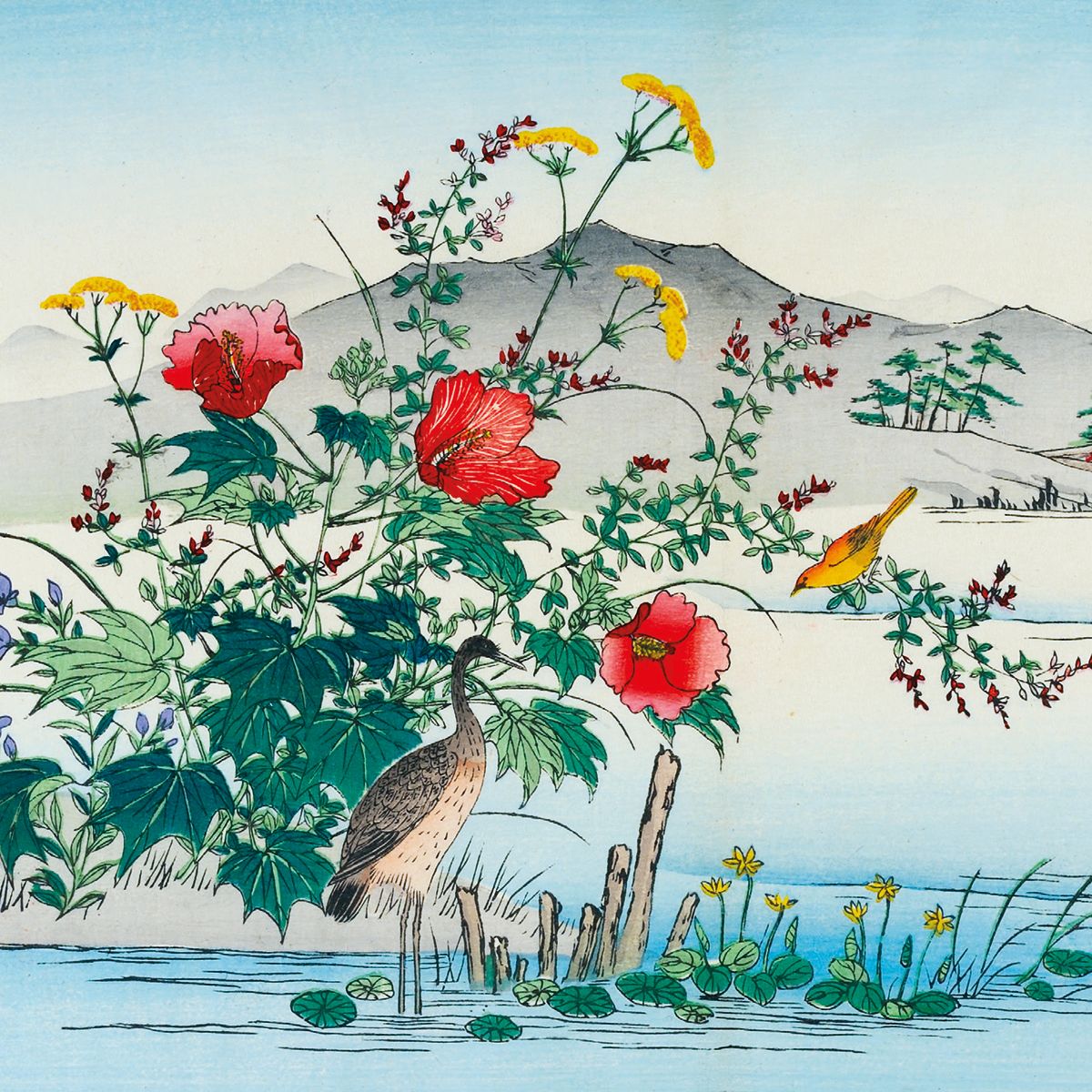The British Museum Japanese Waterscapes Box of 20 Notecards with Envelopes - Bee's Emporium