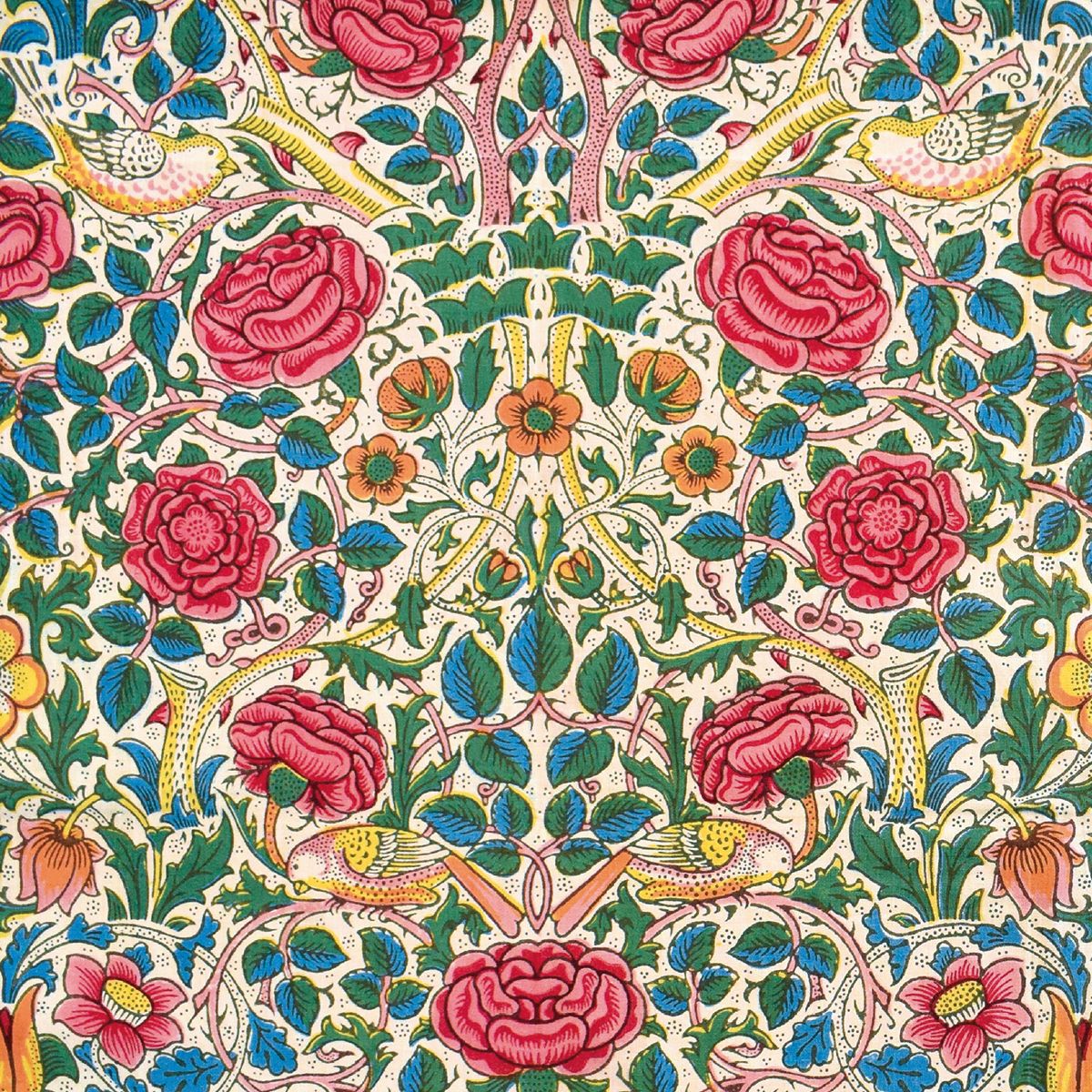 V&A Arts and Crafts Flowers Box of 20 Notecards with Envelopes - Bee's Emporium