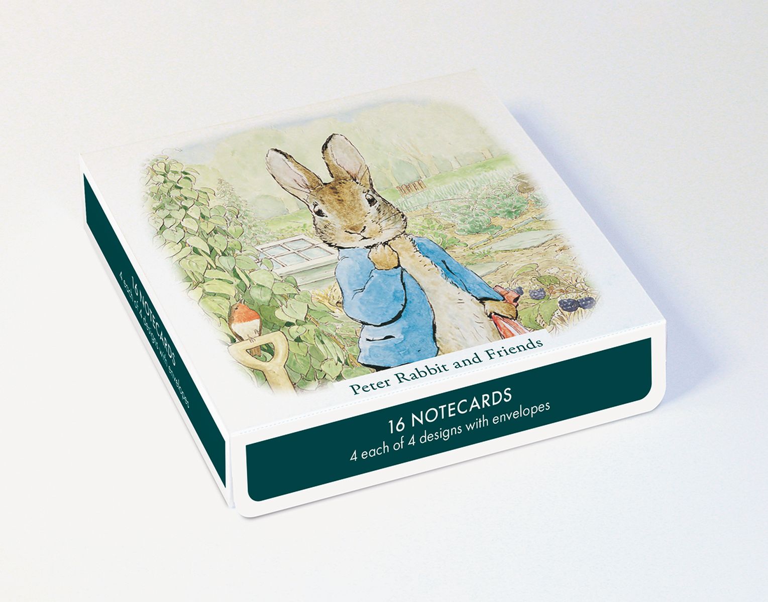 Peter Rabbit & Friends by Beatrix Potter Box of 16 Notecards with Envelopes