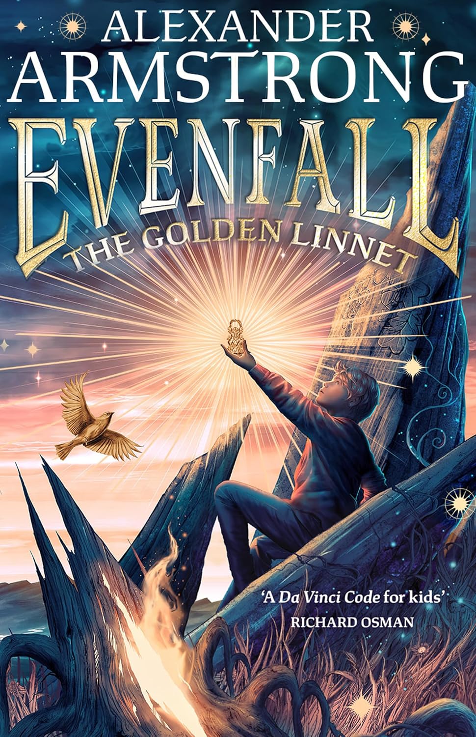 Evenfall: The Golden Linnet by Alexander Armstrong (Hardcover) - Bee's Emporium