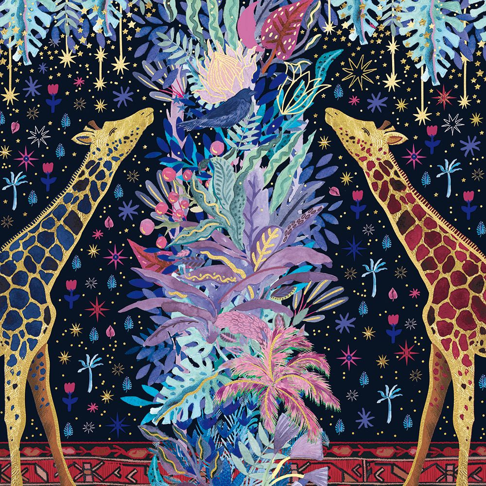 Tree of Life by Emma Frances Grant Blank Greeting Card with Envelope