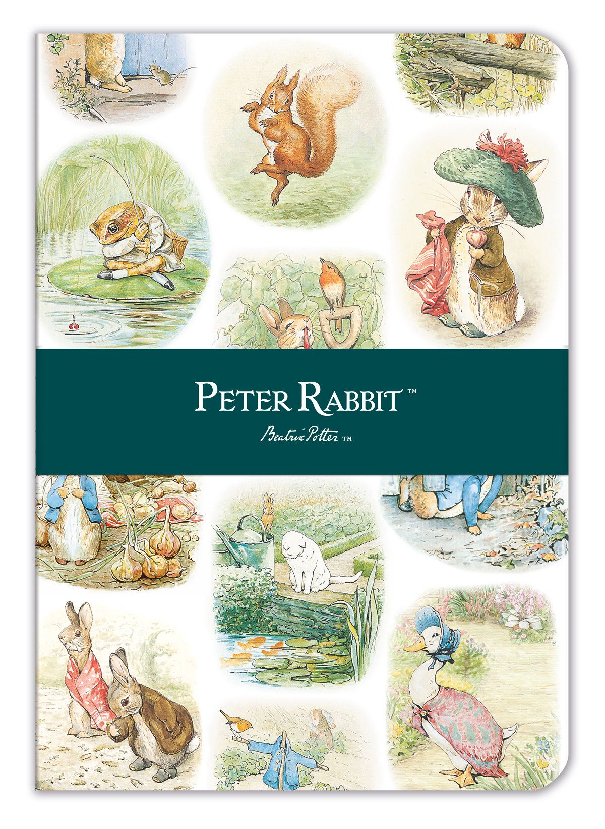 Peter Rabbit & Friends by Beatrix Potter A5 Notebook