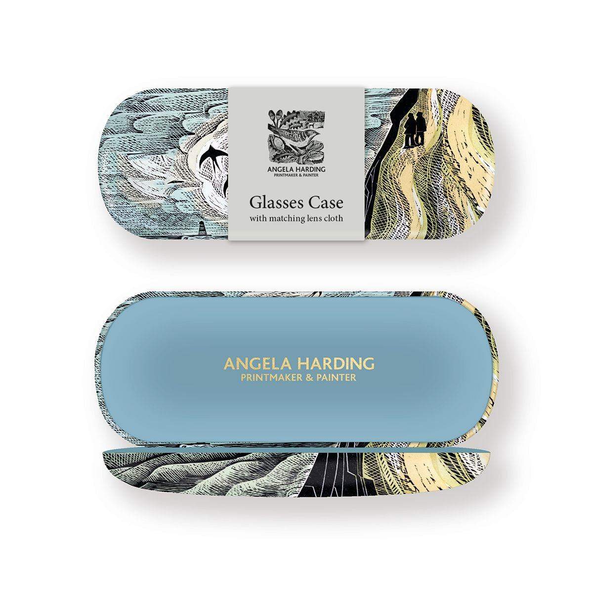 Angela Harding Cornish Path Glasses Case - Bee's Emporium