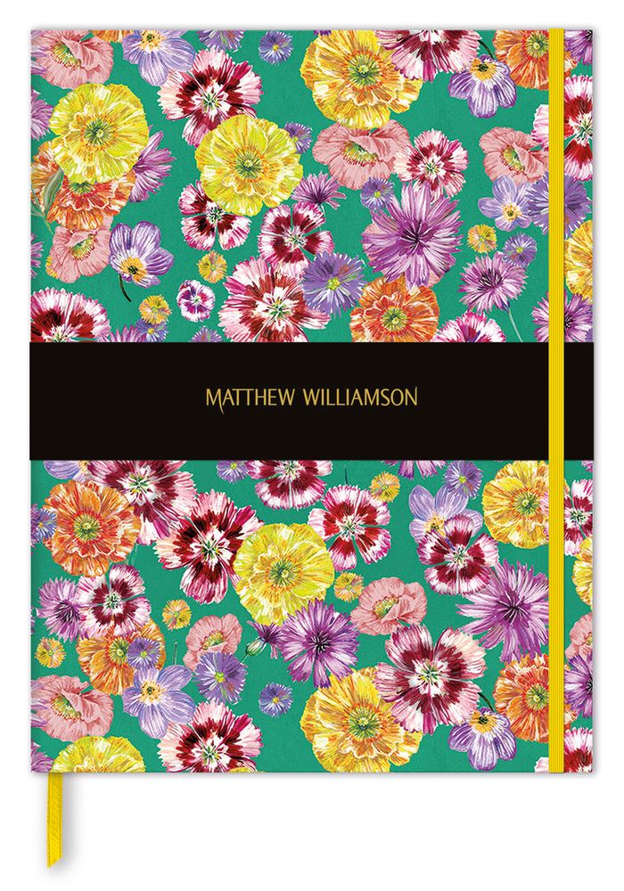 Matthew Williamson Flower Fall Grande Journal - Bee's Emporium