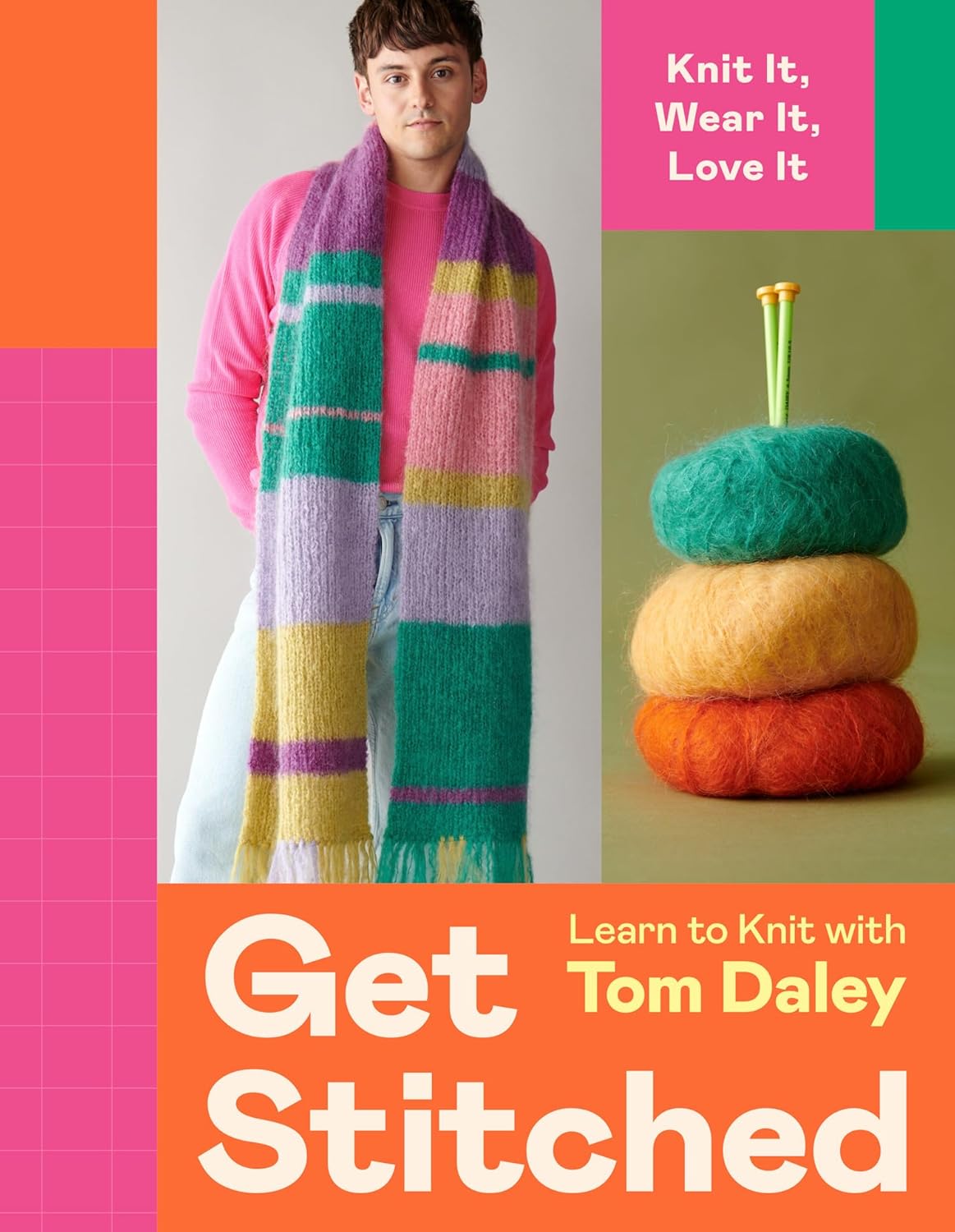 Get Stitched: Learn to Knit with Tom Daley (Hardcover)