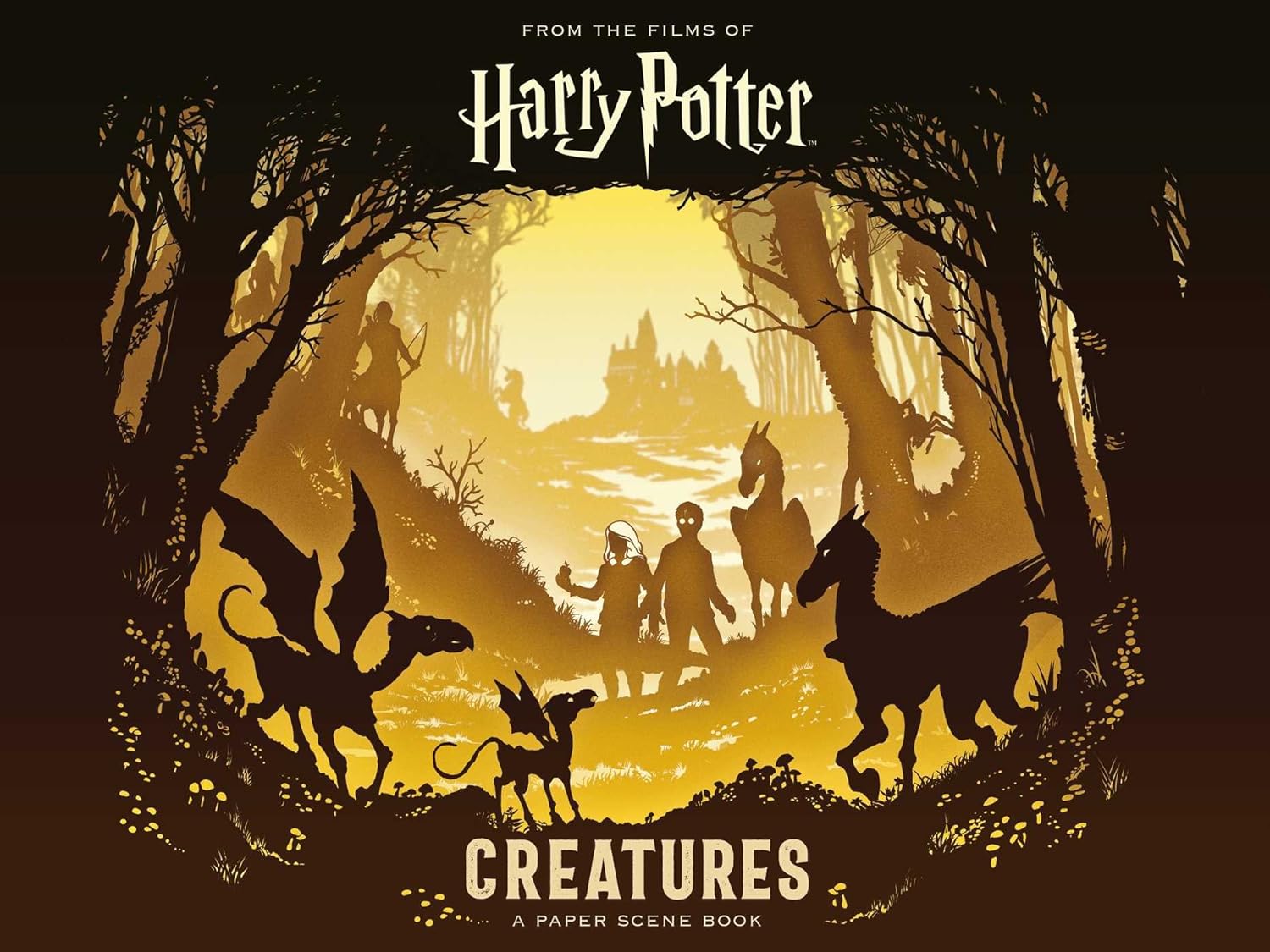 Harry Potter: Creatures: A Paper-Cut Book (Hardcover) - Bee's Emporium