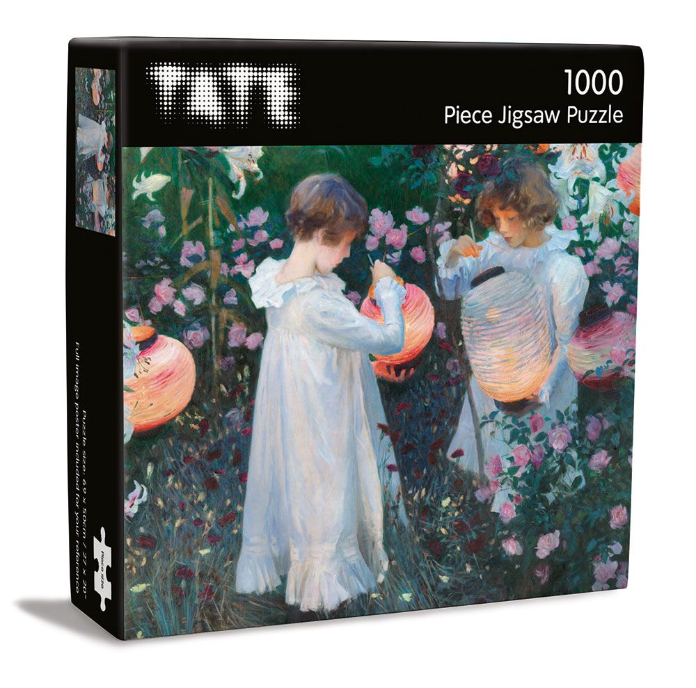 Tate Carnation Lily Rose by John Singer Sargent 1000 Piece Jigsaw Puzzle - Bee's Emporium