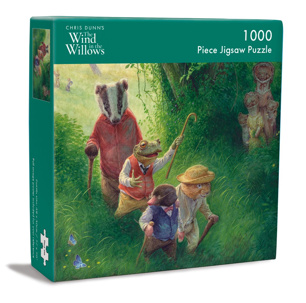 Wind in the Willows Summer Evening Walk 1000 Piece Jigsaw Puzzle - Bee's Emporium