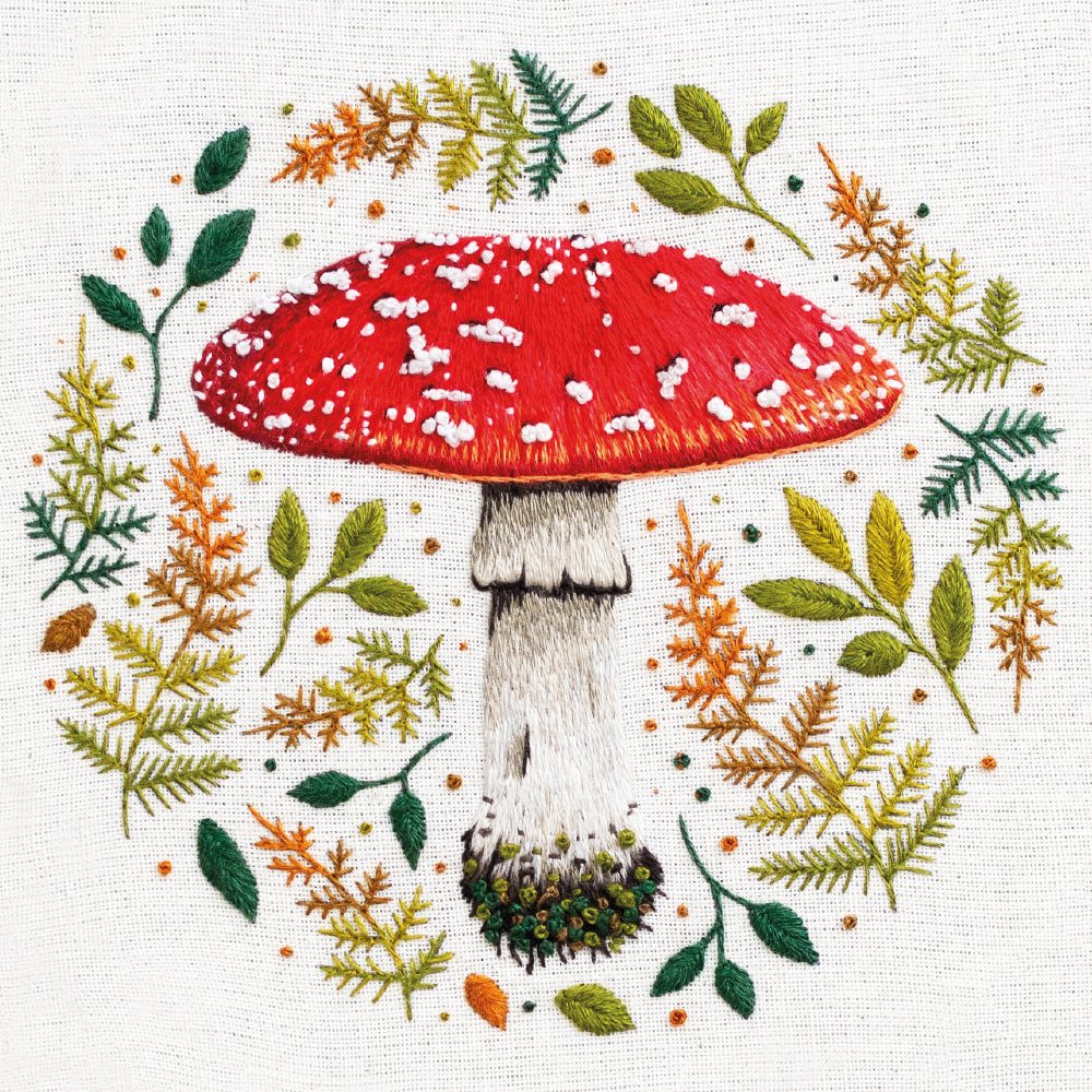 Embroidery by Emillie Ferris Box of 20 Notecards with Envelopes - Bee's Emporium