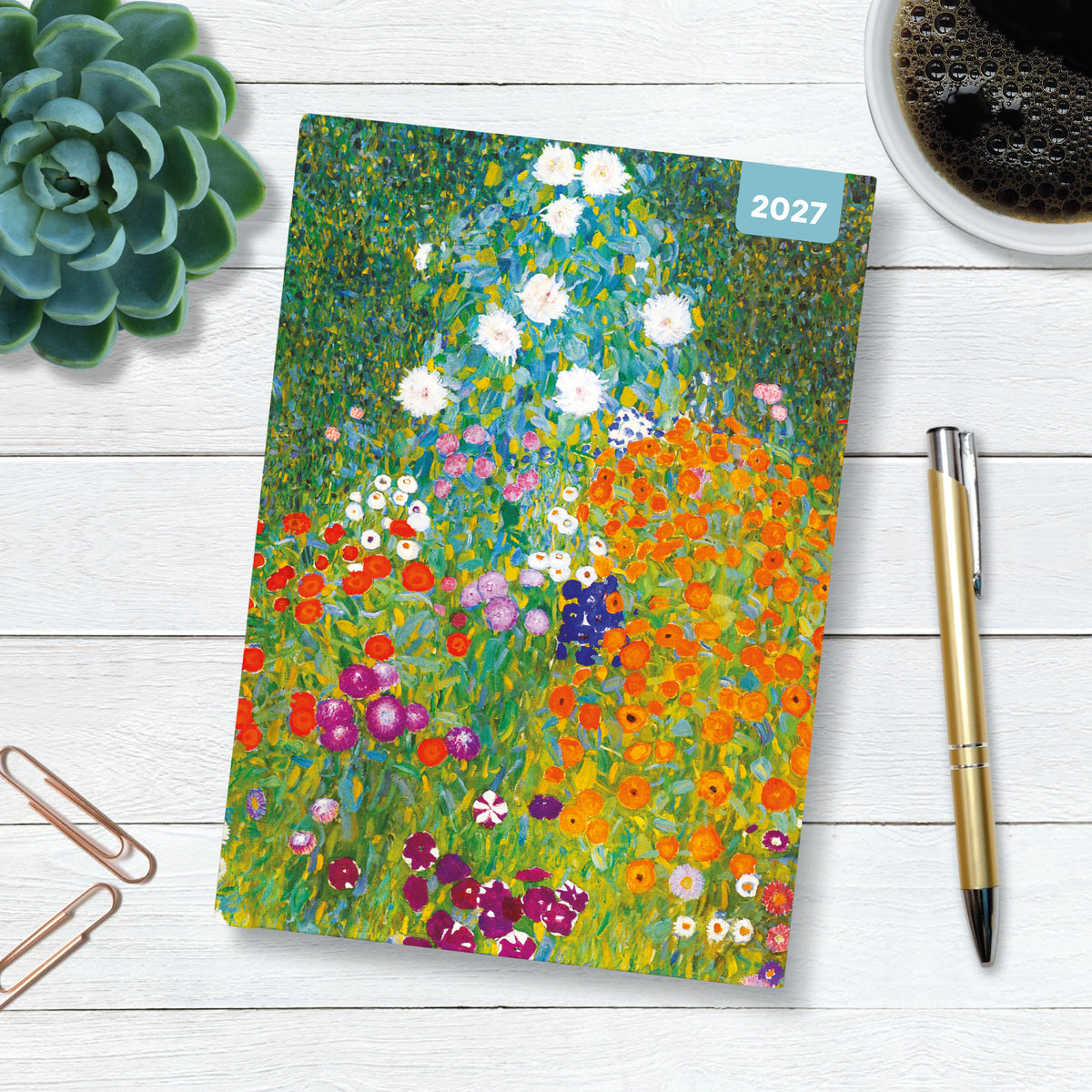 Klimt 2027 A5 Padded Diary