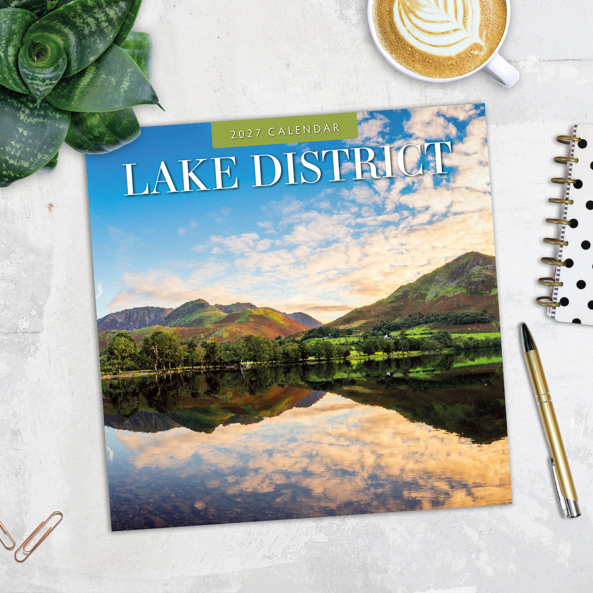 Lake District 2027 Square Wall Calendar