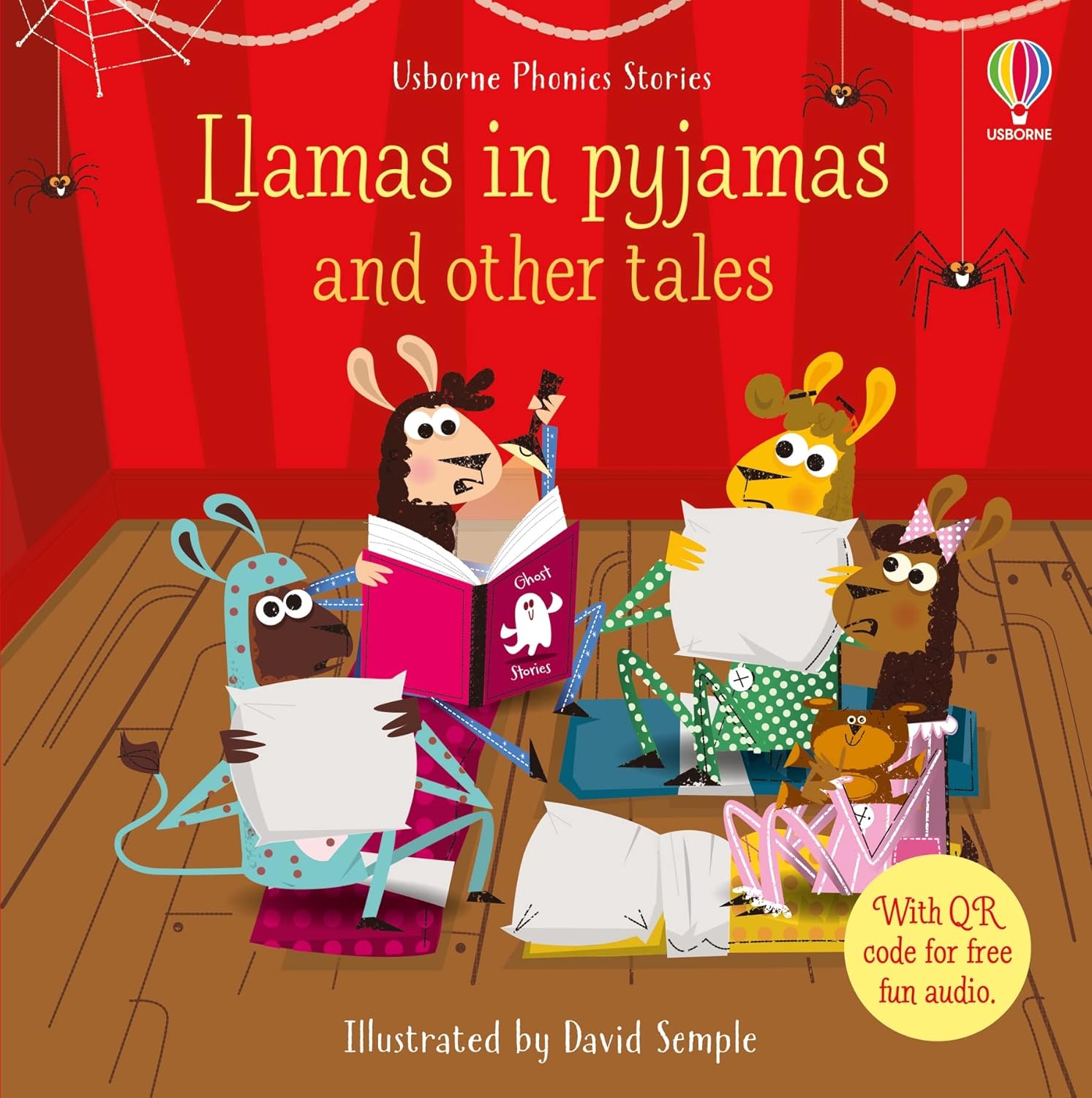 Llamas in Pyjamas and other tales by Lesley Sims (Hardcover)