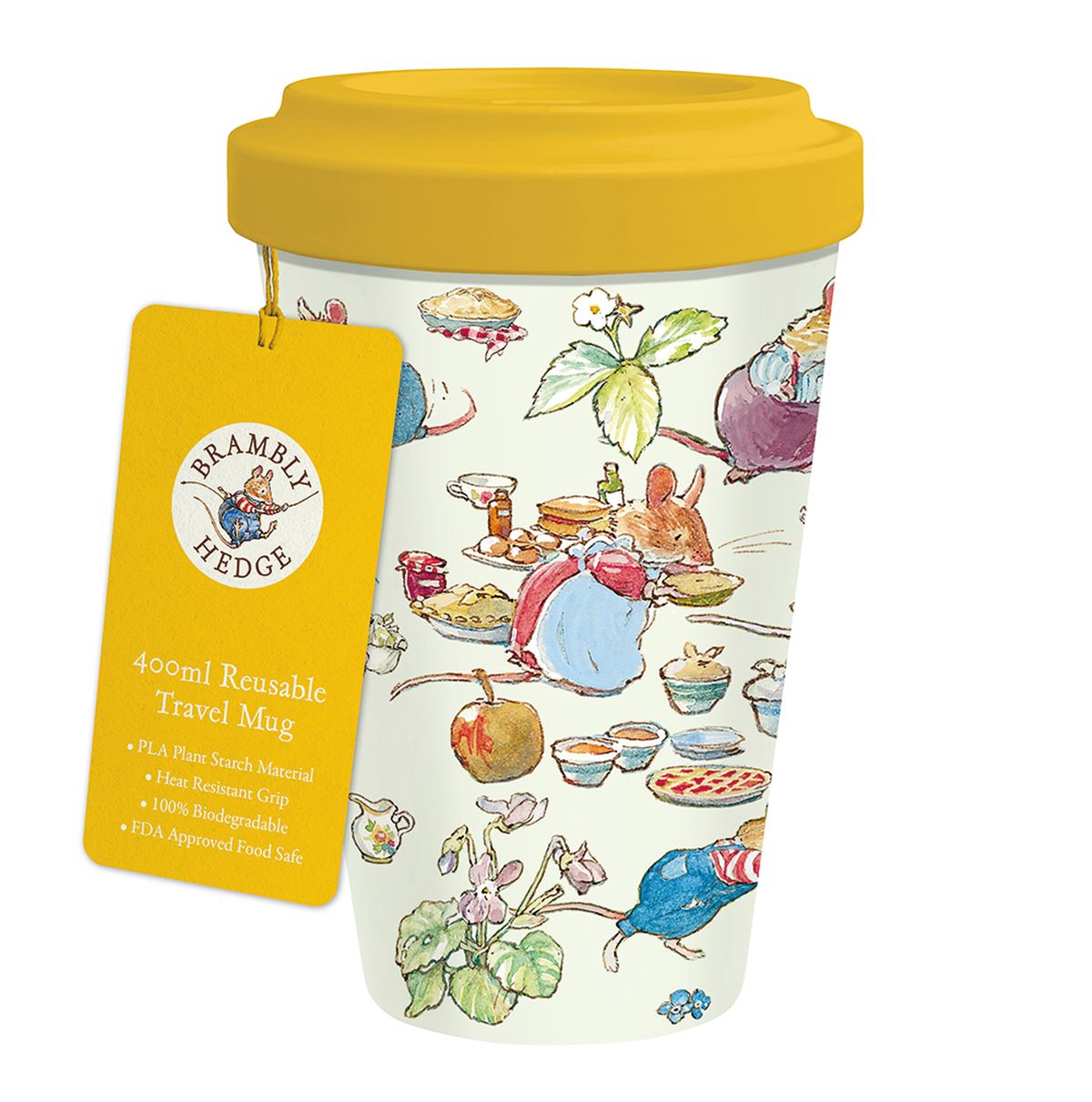 Brambly Hedge Spring Picnic Travel Mug - Bee's Emporium