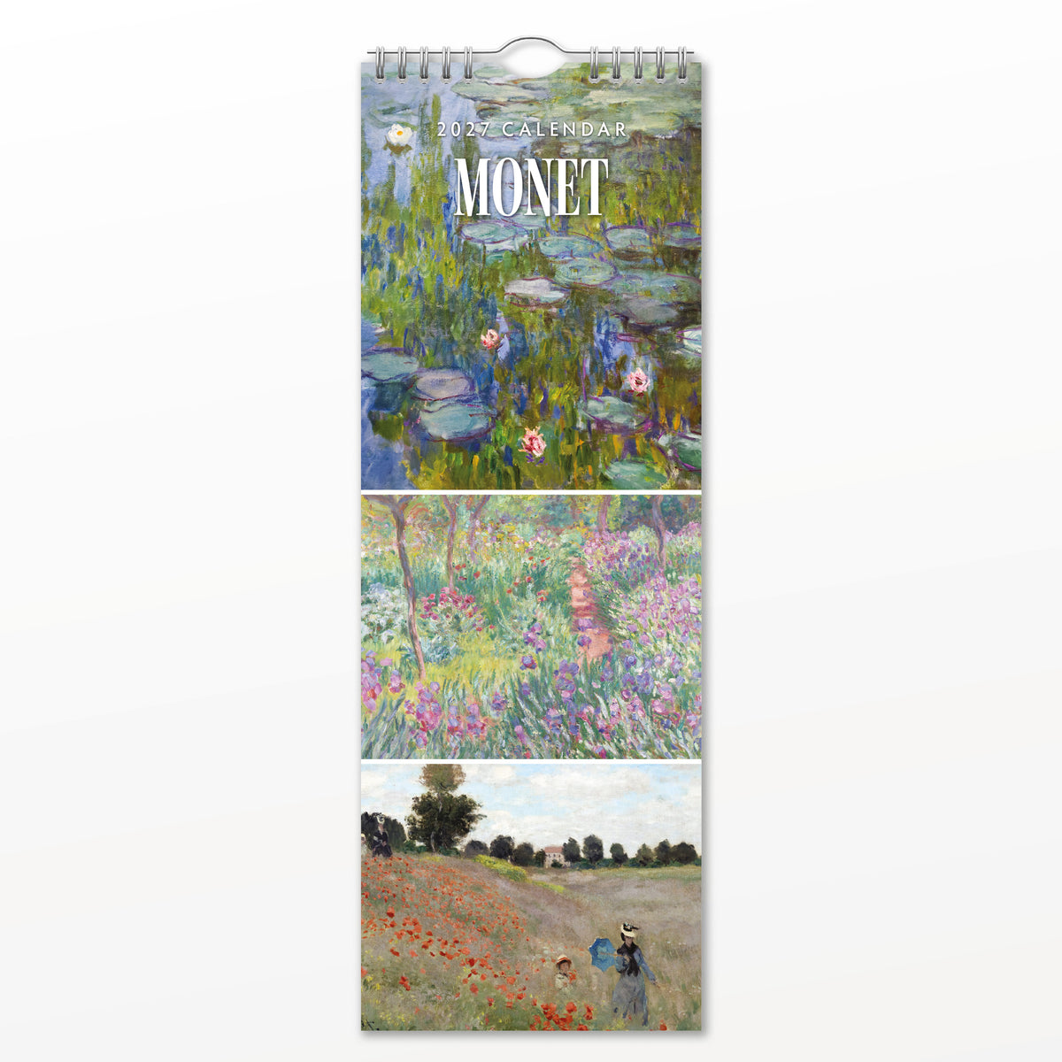Monet 2027 Slim Wall Calendar