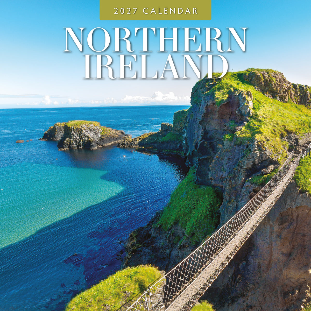 Northern Ireland 2027 Square Wall Calendar