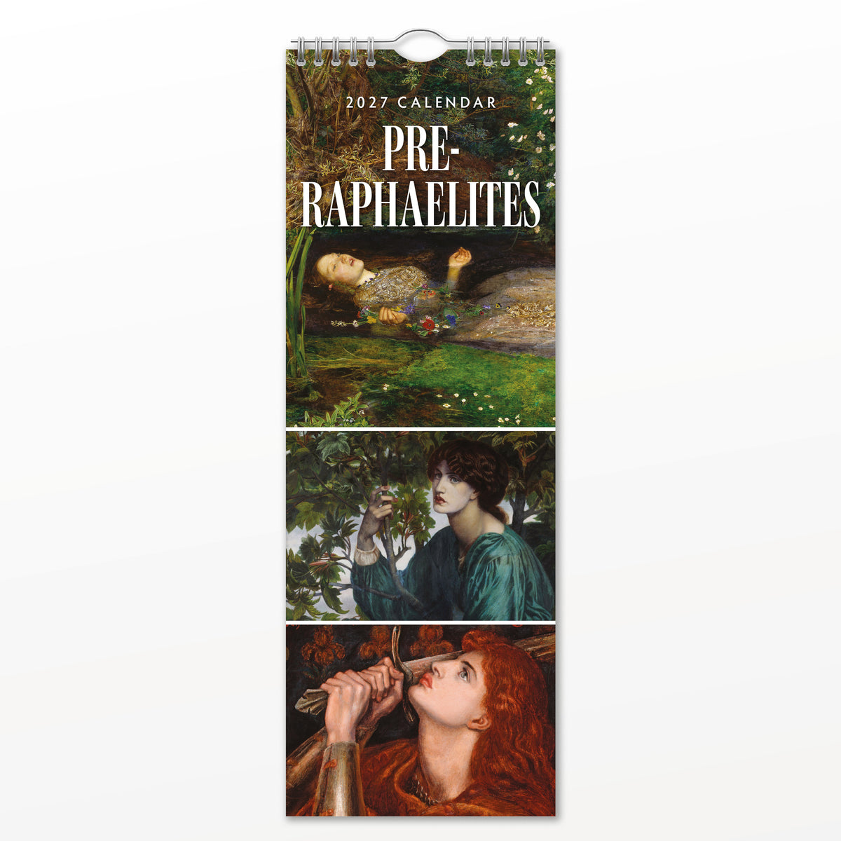 Pre-Raphaelites 2027 Slim Wall Calendar