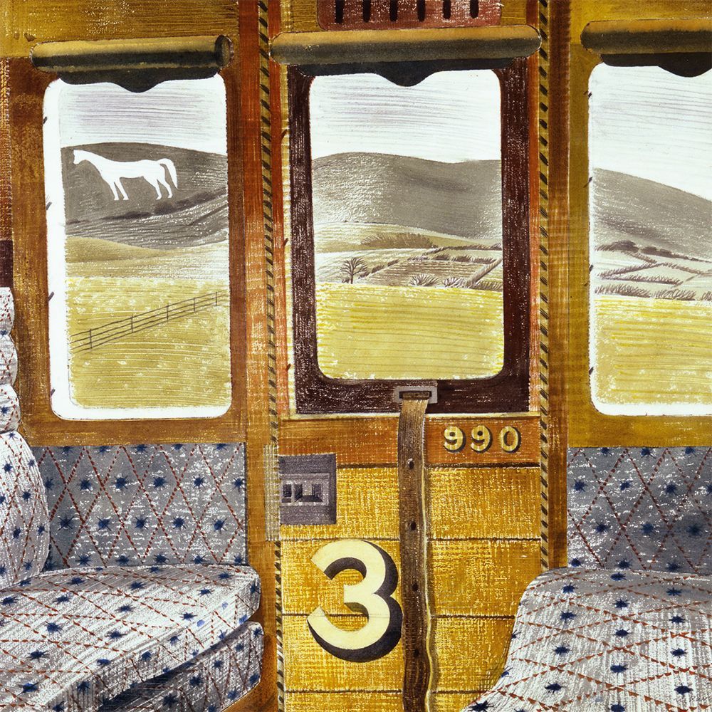 Ravilious Landscapes 8 Square Notecards Wallet - Bee's Emporium
