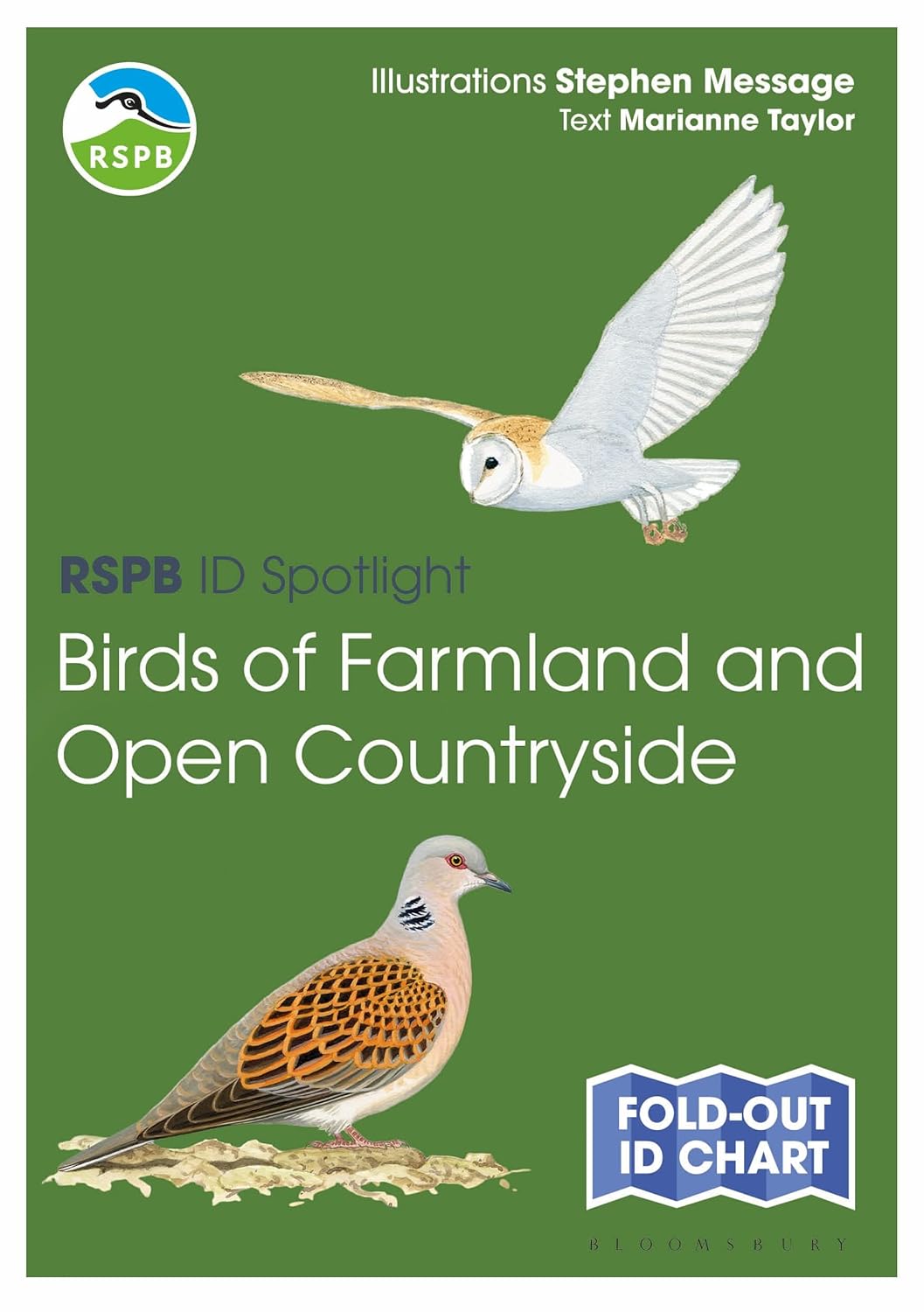 RSPB ID Spotlight - Birds of Farmland and Open Countryside (Paperback)