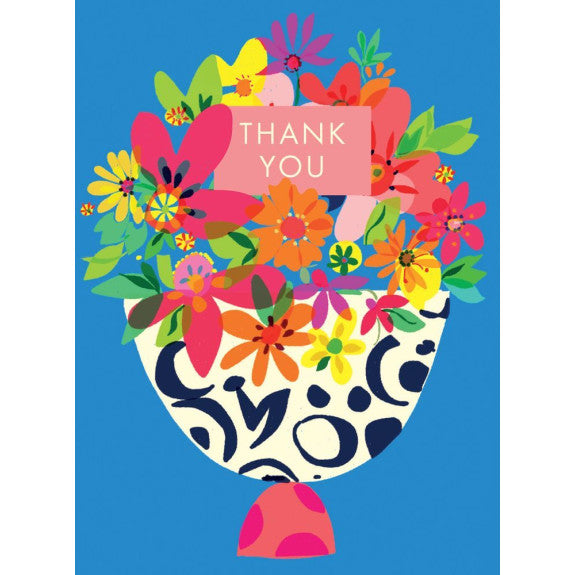 Sarah Campbell Beautiful Blooms 8 Thank You Notecards & Envelopes