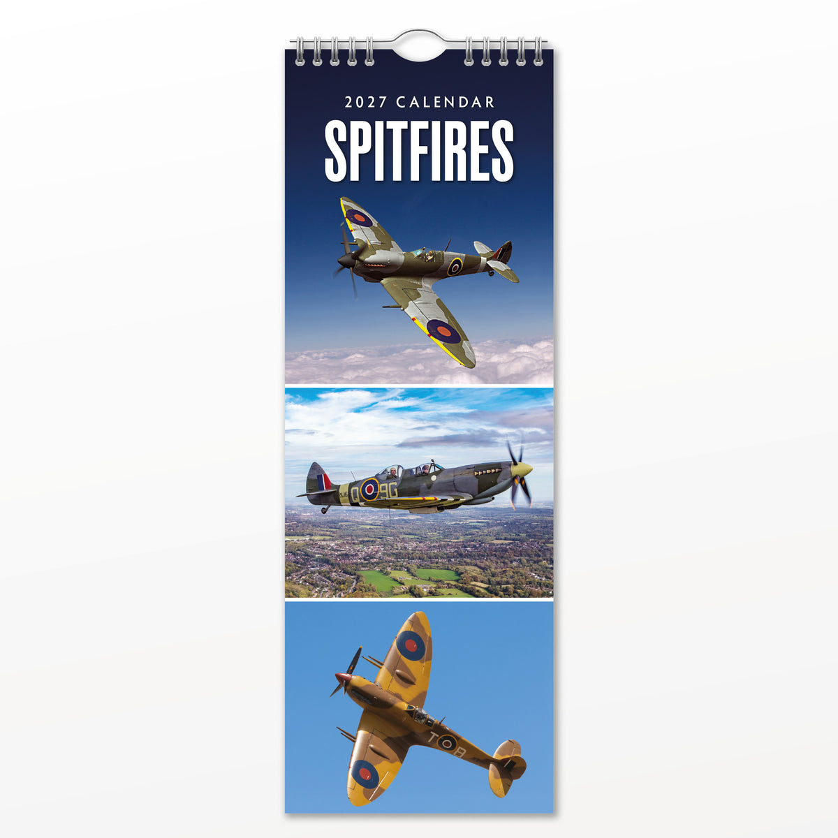 Spitfires 2027 Slim Wall Calendar