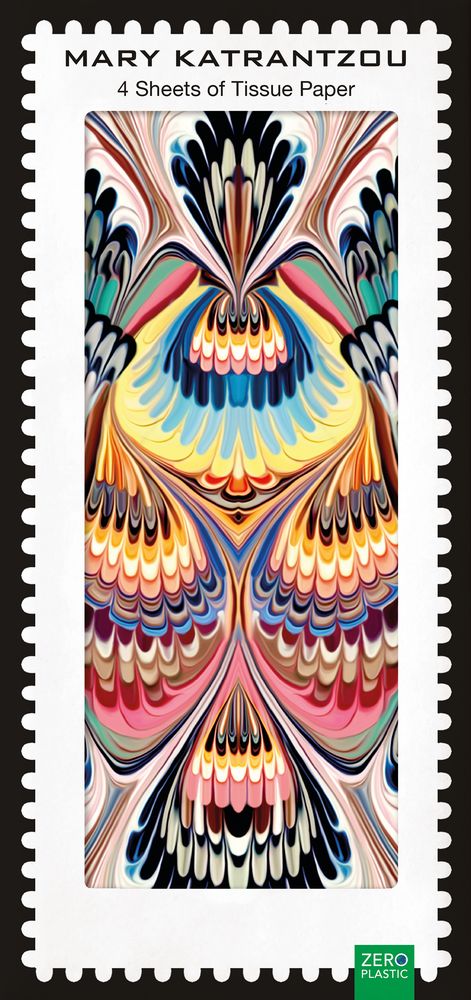 Mary Katrantzou Mirror Marble Pack of 4 Sheets of Tissue Paper - Bee's Emporium