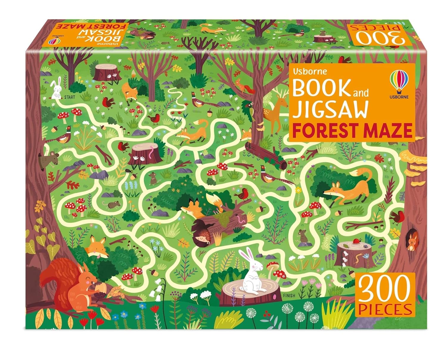 Book and Jigsaw Forest Maze (Paperback) - Bee's Emporium