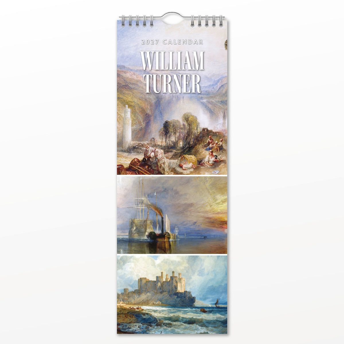 William Turner 2027 Slim Wall Calendar