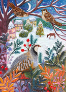 Snowy Night by Lee Foster Wilson Box of 16 Charity Christmas Cards