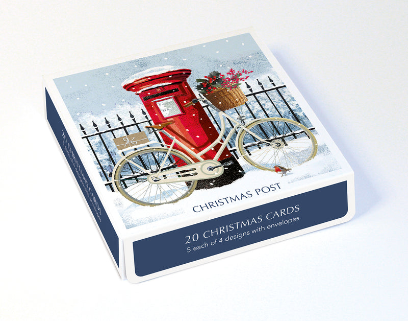 Christmas Post - Box of 20 Christmas Cards