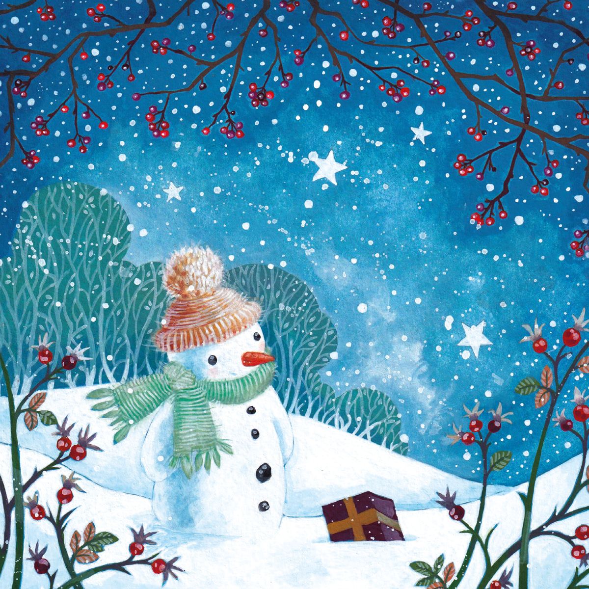 Morning Snow by Annabel Spencely Box of 20 Christmas Cards